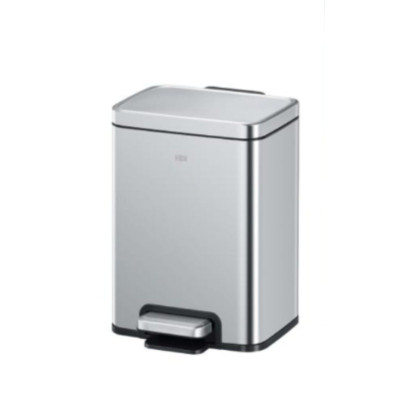 Food Appeal-EKO 6L MADISON Square Trash Bin Brushed Stainless Steel