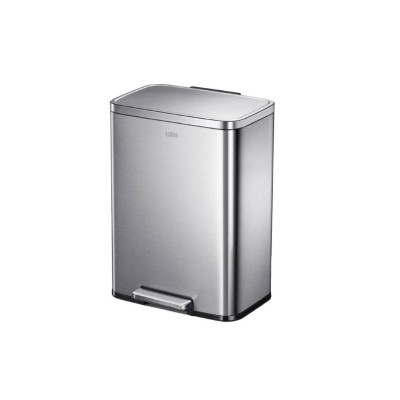 Food Appeal-EKO 20L MADISON Square Trash Bin Stainless Steel
