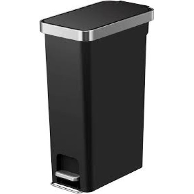 Food Appeal-EKO Rectangular Trash Bin 40L Matte Black