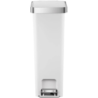 Food Appeal-EKO Rectangular Trash Bin 40L Matte White