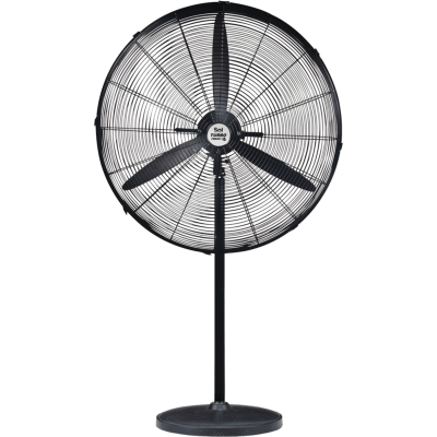 SOL Professional Stand Fan 26" Model SL-5305 - Matte Black Color - Warranty by Official Importer