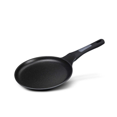 Food Appeal Cast Aluminum Crepe Pan 24 cm BLACKBERRY Series - Black