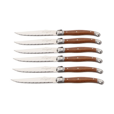 Food Appeal MEAT LOVERS Series 6 Piece Steak Knife Set