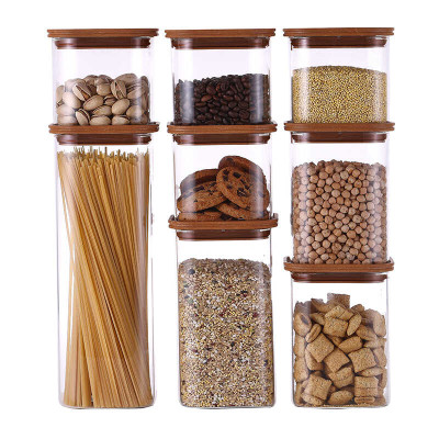 Food Appeal Seal It Series 8 Piece Glass Storage Snap Set