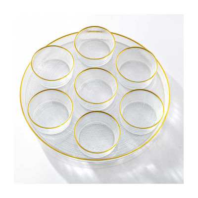 Food Appeal 8 Piece Serving Set Serving Plate + 7 Small Plates CALLA Series