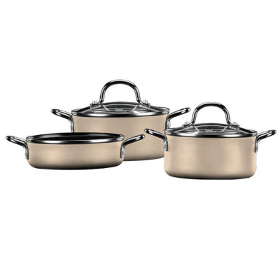 Food Appeal 5Piece Mini Cookware Set EVERYDAY PLUS MINI series، Cream
