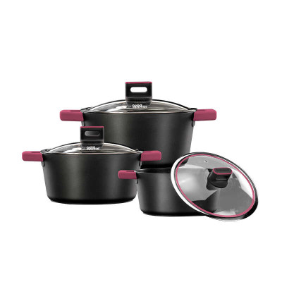 Food Appeal 6 Piece ELITE Series Belt Set, Pink