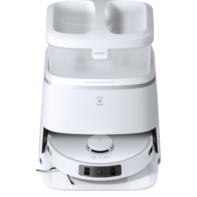 مكنسة روبوتية ذكية مع محطة إرساء Ecovacs Deebot T30 Pro Omni – اللون الأبيض، ضمان لمدة سنتين من رونلايت (الوكيل الرسمي)