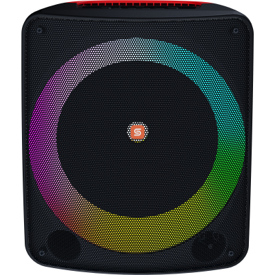 Sensor Wireless Entertainment Speaker S6.5 1000W with Wired Microphone – 1-Year Warranty by the Official Importer – Black