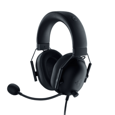 Razer BlackShark V2 X wired gaming headphones for PlayStation – black color, with 2-year official importer warranty.