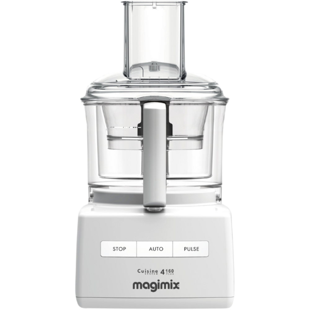  محضر طعام Magimix موديل CS4160 PLUSW، قوي 6 في 1، بضمان الوكيل الرسمي، صنع في فرنسا، باللون الأبيض. 