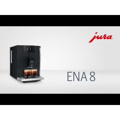 ماكينة قهوة بحبوب كاملة Jura موديل ENA8 – أبيض – ضمان سنتين من المستورد الرسمي