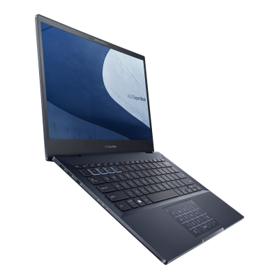  أسوس لابتوب حجم 13.3 بوصة ExpertBook B5، معالج انتل كور i5، ذاكرة 16 جيجا/512 جيجا SSD، نظام تشغيل ويندوز 11 برو، لون اسود. 