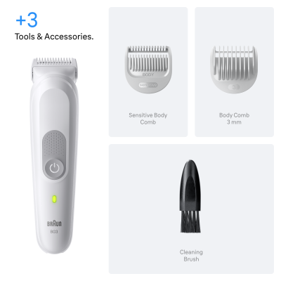  Braun Body Groomer Series 3 Grey 