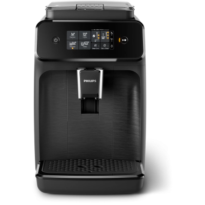  Philips 1200 Series Espresso Coffee Machine Automatic Omnia Pure, Black 