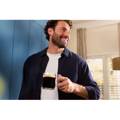  Philips 1200 Series Espresso Coffee Machine Automatic Omnia Pure, Black 