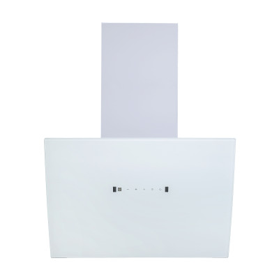 Firegas Hi-Tech Wall Mount Hood 90 Cm, Suction 750 m³/h, White Glass.