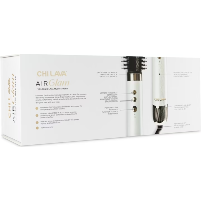 تشي جهاز تصفيف الشعر AirGlam ‎1300 واط أبيض وذهبي