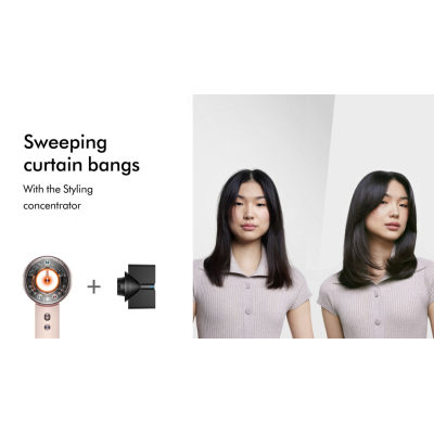 دايسون مجفف شعر Supersonic بقدرة 1600 واط لون Bronze Pink