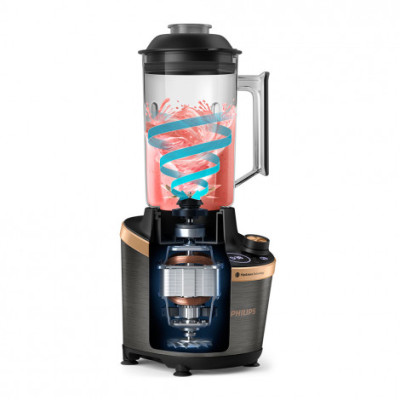 فيليبس خلاط وعصارة 1500 واط، تقنية Flip & Juice، ستانلس ستيل