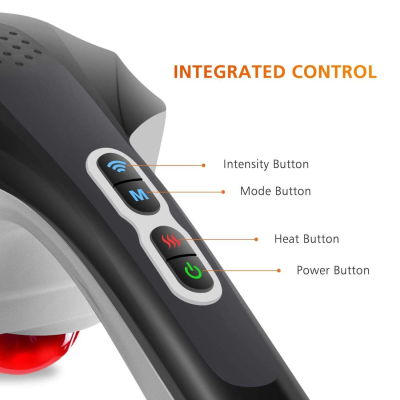  Medics Care Hand Massager Rechargeable, Black &amp;amp; White 