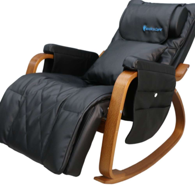  Medics Care Massage Chair Supreme, Black Leather 