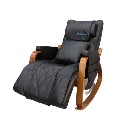  Medics Care Massage Chair Supreme, Black Leather 