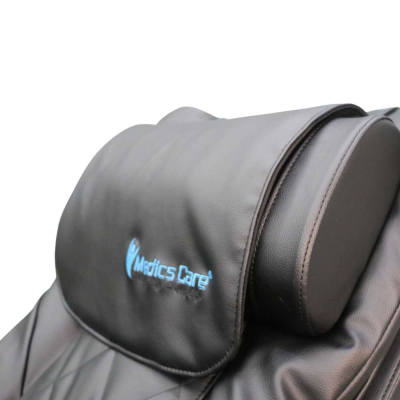  Medics Care Massage Chair Supreme, Black Leather 