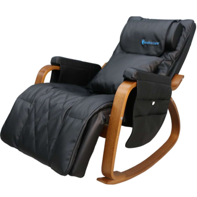  Medics Care Massage Chair Supreme, Black Leather 