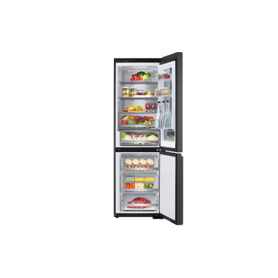  LG Refrigerator InstaView Bottom Mount 349 Ltr, Inverter Compressor Save Energy, Black Stainless. 