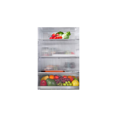  LG Refrigerator InstaView Bottom Mount 349 Ltr, Inverter Compressor Save Energy, Black Stainless. 