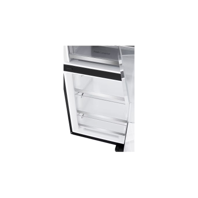  LG Refrigerator InstaView Bottom Mount 349 Ltr, Inverter Compressor Save Energy, Black Stainless. 