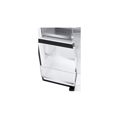  LG Refrigerator InstaView Bottom Mount 349 Ltr, Inverter Compressor Save Energy, Black Stainless. 