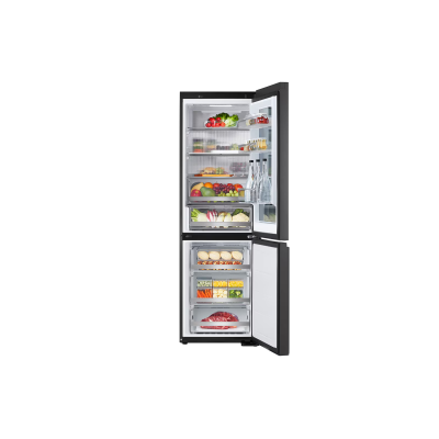  LG Refrigerator InstaView Bottom Mount 349 Ltr, Inverter Compressor Save Energy, Black Stainless. 