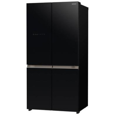  Hitachi Refrigerator 4 Door Capacity 569 Ltr, Inverter Compressor Save Energy, Black Glass. 