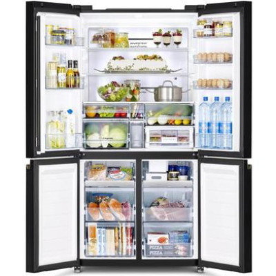  Hitachi Refrigerator 4 Door Capacity 569 Ltr, Inverter Compressor Save Energy, Black Glass. 