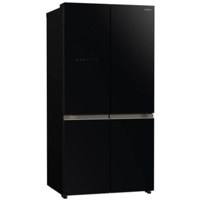  Hitachi Refrigerator 4 Door Capacity 569 Ltr, Inverter Compressor Save Energy, Black Glass. 
