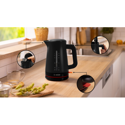  Bosch Kettle MyMoment 2400W Matte Black 