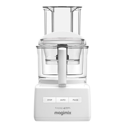 Magimix Premium Food Processor + Citrus Juicer Model CS4200JWXL White – 30-Year Warranty on Motor by the Official Importer – Made in France