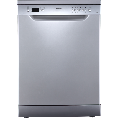 Electra EL2006S Wide Dishwasher 12 Place Settings - Silver Finish, Warranty by the Official Importer