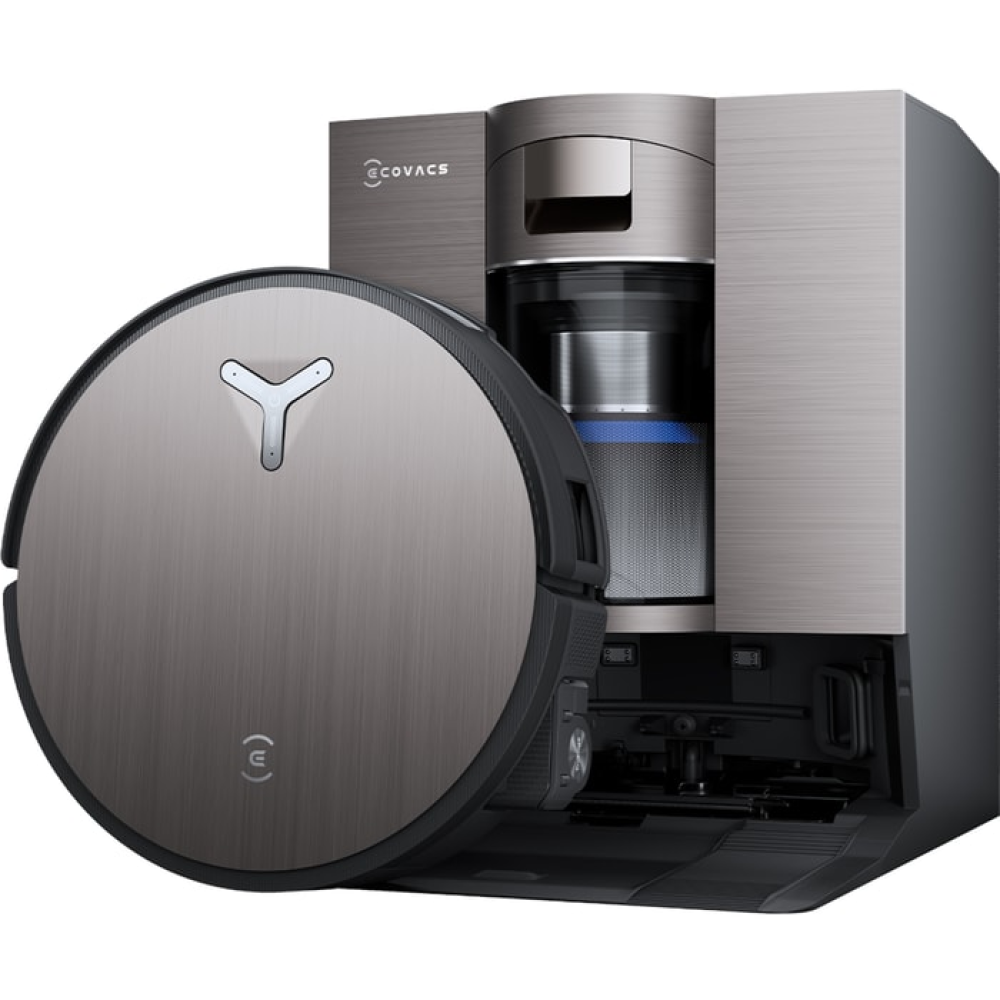 روبوت مكنسة وممسحة ECOVACS DEEBOT X11 Omni Cyclone – أبيض