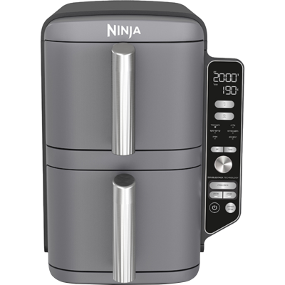 Ninja Double Stack Air Fryer 9.5L XL SL403 Model – 3-Year Warranty by the Official Importe