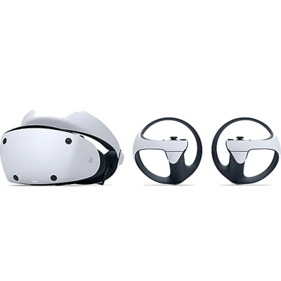  سوني بلايستيشن VR2 مجموعة نظارات الواقع الافتراضي – سنة ضمان من المستورد الرسمي – اللون أبيض 