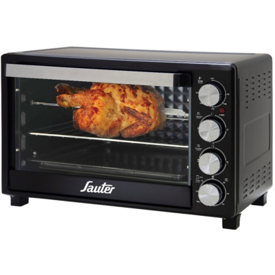 Sauter Toaster Oven Model TOR3333B – Black Finish – 2-Year Warranty by the Official Importer