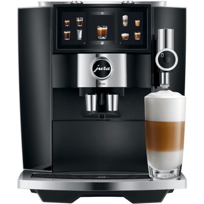 Jura Coffee Beans Machine Model J8 Twin – Black – 2-Year Warranty by the Official Importer