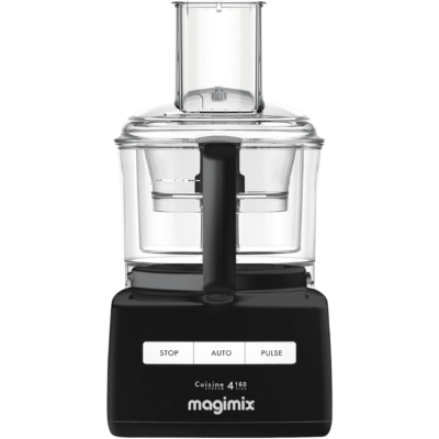 Magimix - Powerful 6-in-1 Food Processor Model CS4160 PLUSN - Black Color - Warranty by the Official Importer - Made in France