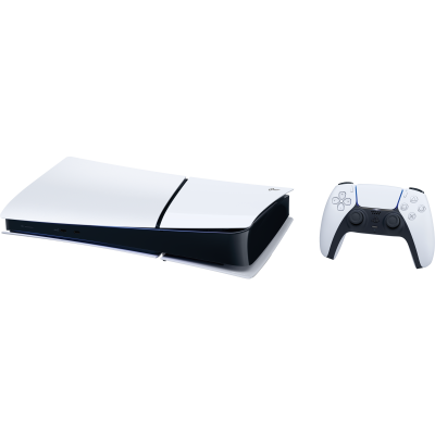  سوني PlayStation 5 Slim 1TB Digital Edition – جهاز ألعاب – سنة ضمان من المستورد الرسمي – أبيض 