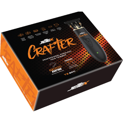 جيتكس ماكينة قص شعر TZ-2411 CRAFTER – اللون أسود، مع ضمان من المستورد الرسمي.