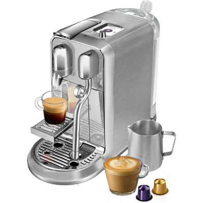 ماكينات قهوة نسبريسو موديل Creatista Plus – بتشطيب من الفولاذ المقاوم للصدأ – ضمان سنة واحدة – من قبل المستورد الرسمي