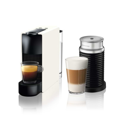 Nespresso Coffee Machine A3NC30-IL-WH-NE with Milk Frother – White – One-Year Warranty – Official Importer